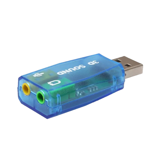 Picture of Zvučna kartica GEMBIRD, Virtus2, USB SC-USB-02