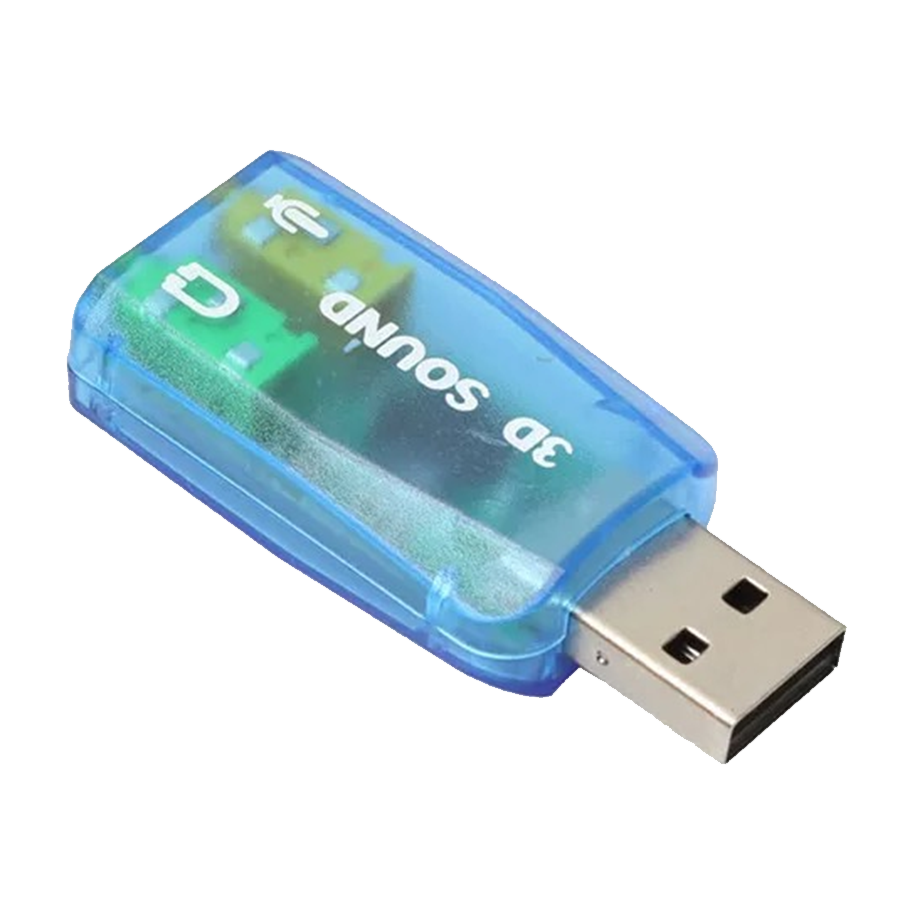 Zvučna kartica GEMBIRD, Virtus2, USB SC-USB-02