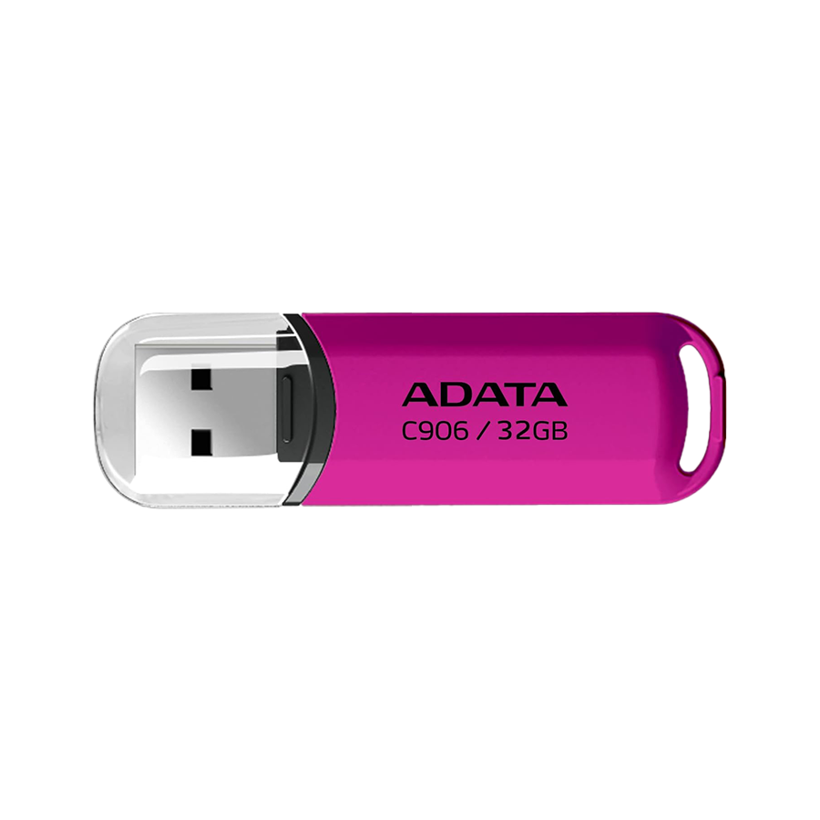 USB Memory stick Adata UFD 32GB C906 Pink USB 2.0, Brzina čitanja 30 MB/s, Brzina pisanja 9 MB/s,AC906-32G-RPP