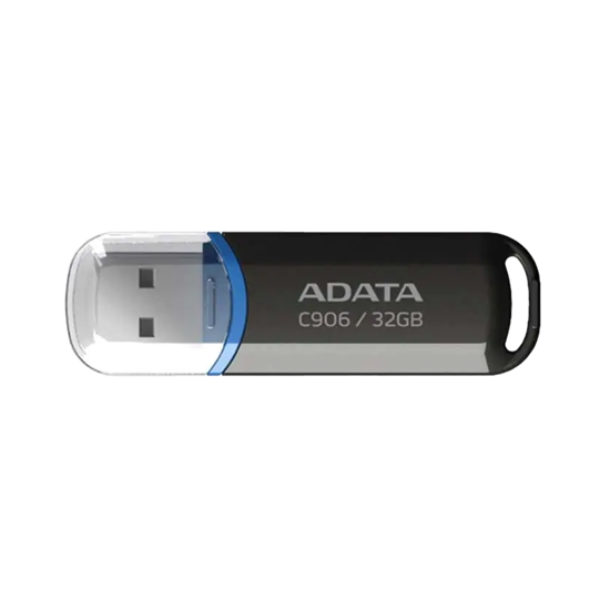 Picture of USB Memory stick Adata UFD 32GB C906 Black USB 2.0, Brzina čitanja 30 MB/s, Brzina pisanja 9 MB/s,AC906-32G-RBK