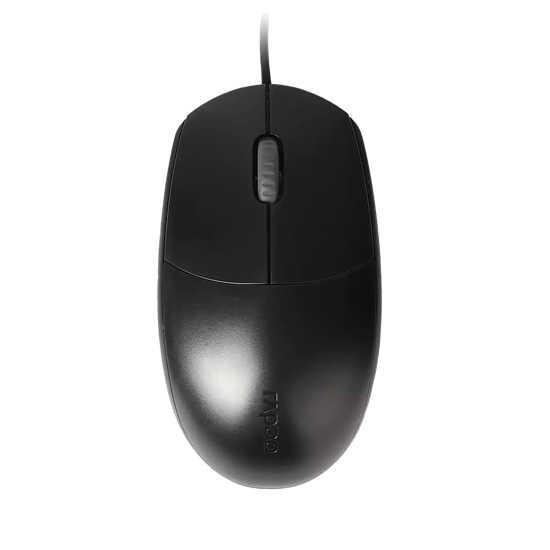 Picture of Miš RAPOO N100.BLK Wired Mouse, R-18050