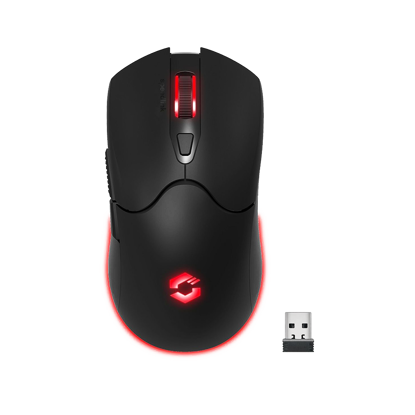 Miš SPEEDLINK VELOX Rechargeable RGB Gaming Mouse - Wireless, white, SL-680102-WT