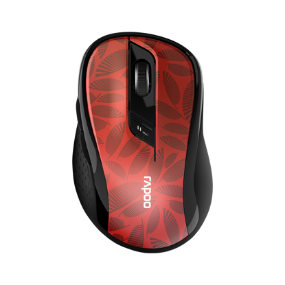 Miš RAPOO M500 DR RED Trendy Wireless Multi-Mode Mouse, R-18589