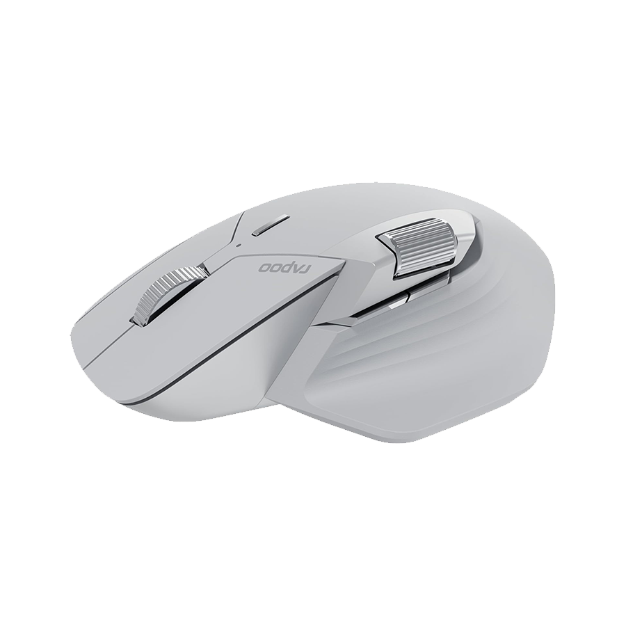 Miš RAPOO MT760L - rechargeable Mouse Wireless, Bluetooth Grey, White, R-12528
