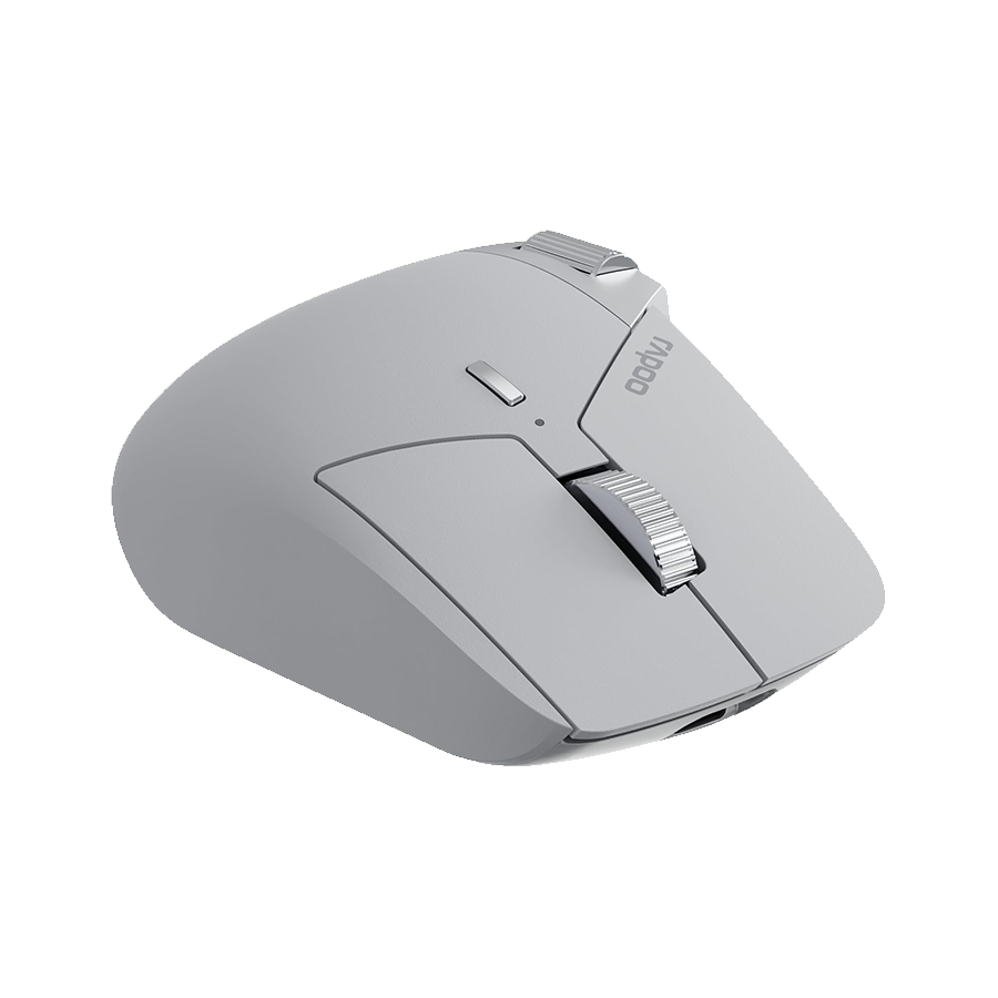 Miš RAPOO MT760L - rechargeable Mouse Wireless, Bluetooth Grey, White, R-12528