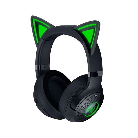 Picture of Slušalice Razer Kraken Kitty V2 BT - Wireless Bluetooth RGB Headset with Kitty Ears - FRML Packaging, RZ04-04860500-R3M1