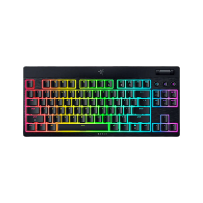 Tastatura Razer BlackWidow V4 Low-profile Tenkeyless HyperSpeed - Wireless Low-profile Mechanical Gaming Yellow Linear Switch - US RZ03-05450100-R3M1