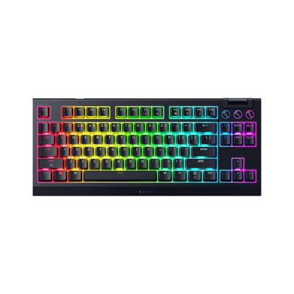 Tastatura Razer BlackWidow V4 Tenkeyless HyperSpeed - Hot-swappable Wireless Mechanical Gaming Orange Tactile Switch - US RZ03-05480100-R3M1
