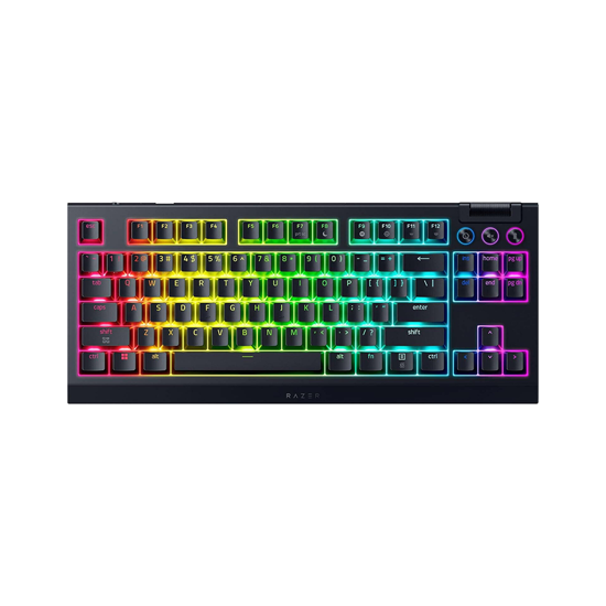 Picture of Tastatura Razer BlackWidow V4 Tenkeyless HyperSpeed - Hot-swappable Wireless Mechanical Gaming Orange Tactile Switch - US RZ03-05480100-R3M1