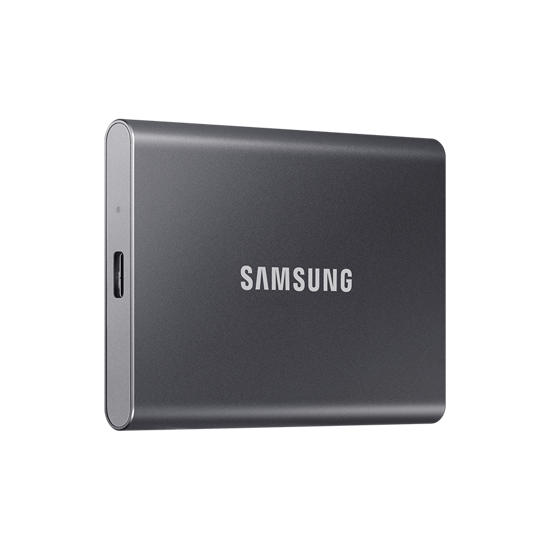 Picture of EXT.SSD SAMSUNG Portable T7 2TB USB 3.2 Gen 2 Sequential Read/Write : Up to 1,050MB/sec /Up to 1,000 MB/sec/titan grey/MU-PC2T0T/WW