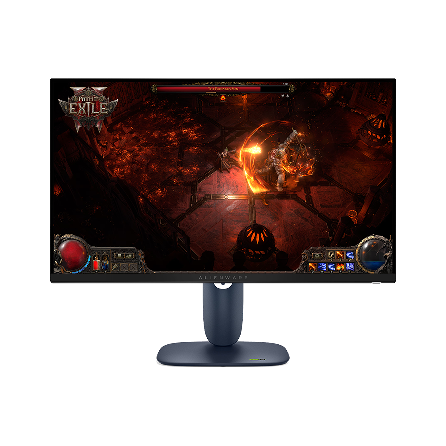 Monitor Alienware AW2725DM 27", 2560x1440, QHD, 180Hz, IPS Antiglare, 16:9, 1000:1, 400 cd/m2, NVIDIA G-SYNC + AMD FreeSync, 1ms, 178/178, 2xDP, HDMI,