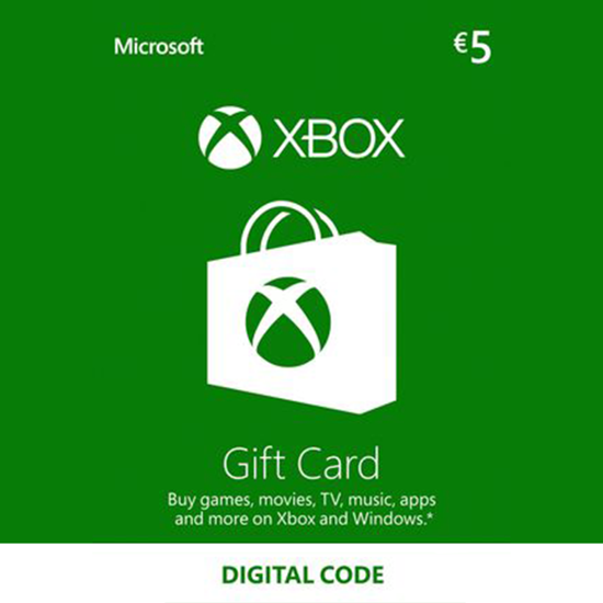 Picture of XBOX gift card 5€ EU