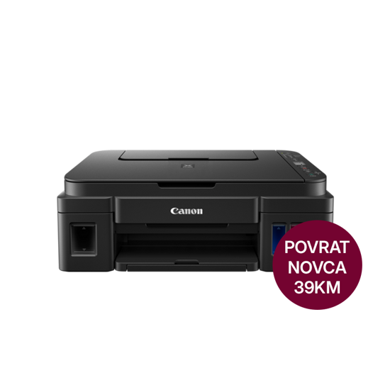Printer Canon PIXMA G3410 print/scan/copy 8,8 str/min BK. 5 str/min kolor. USB. WiFi. tinte GI490