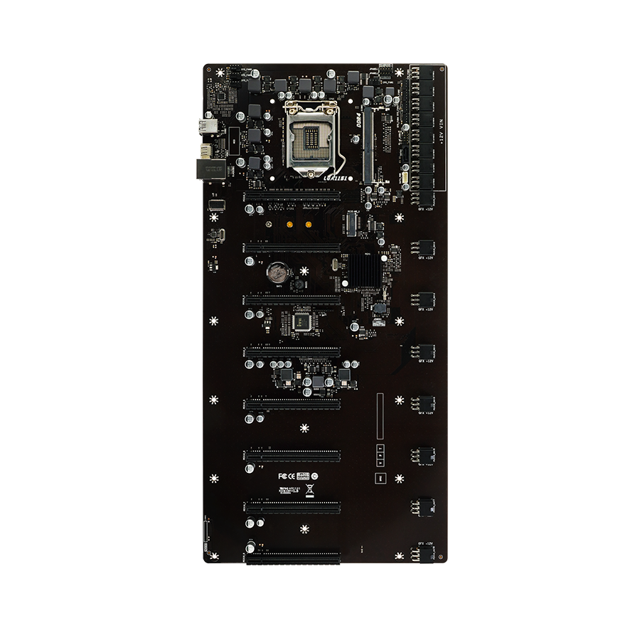 MB BIOSTAR TB360-BTC D+, Intel B360, Socket 1151, GbE