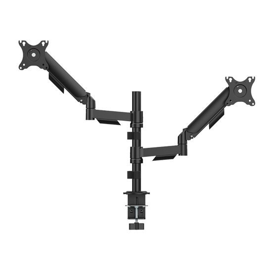NOSAČ ZA DVA MONITORA GEMBIRD MA-DA2P-02, montaža na stol, 17”-32”, up to 9 kg