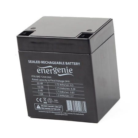 Baterija za UPS GEMBIRD, 12V 4,5 AH BAT-12V4.5AH - Image 2