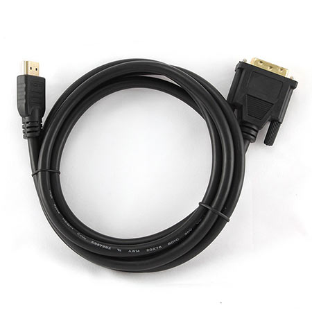 HDMI kabl, HDMItoDVI 3m M-M gold conn., BULK, GEMBIRD CC-HDMI-DVI-10 - Image 2