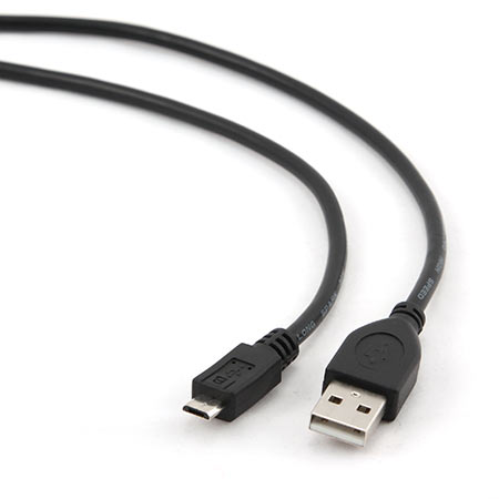 USB 2,0 kabal A-microB 0.5m, GEMBIRD CCP-mUSB2-AMBM-0.5M - Image 2