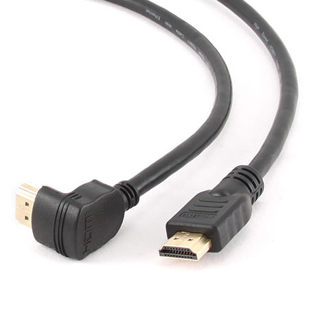 HDMI kabl GEMBIRD CC-HDMI490-6, M-M, v.1.4, kon90stepeni, 1,8m gold connector, BULK