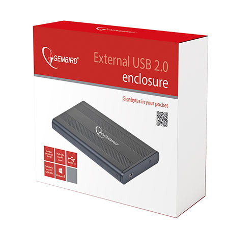 Kućište za externi 2,5" HDD GEMBIRD EE2-U2S-5 SATA/USB 2.0 - Image 2