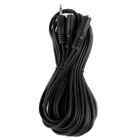 Audio kabl spliter, 3,5mm stereo to 2x3,5mm stereo, 5m, GEMBIRD CCA-415, black - Image 2