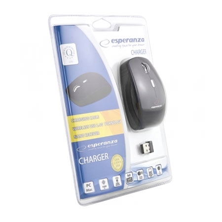 Miš Wireless ESPERANZA CHARGER 4D, Optical, 2,4GHz, 1600dpi, +kabal za punjenje, EM121K - Image 5