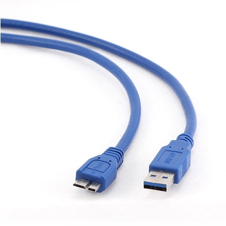 USB 3.0 kabal A-microB 0,5m, GEMBIRD CCP-mUSB3-AMBM-0.5M - Image 2