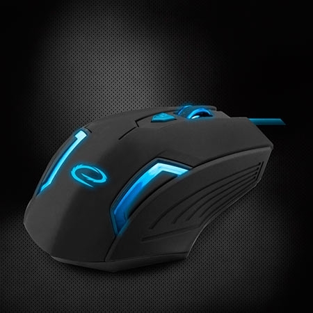 Miš ESPERANZA GAMING FIGHTER 6D MX205, BLUE, 2400dpi, ergonomic, EGM205B - Image 3
