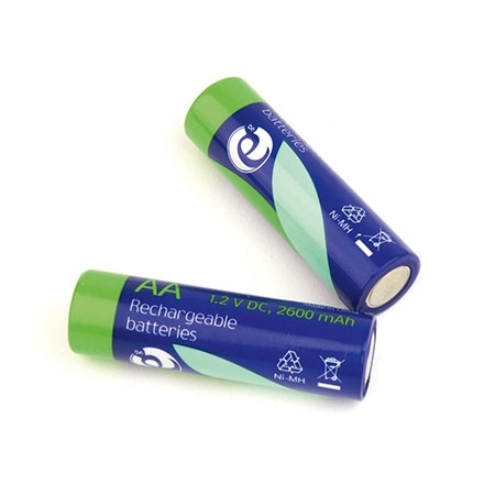 Gembird punjive baterije NiMH AA 2kom 2600mAh EG-BA-AA26-01 - Image 2