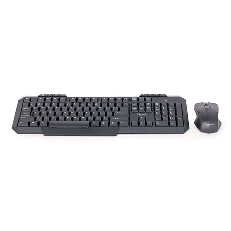 Tastatura + miš wireless GEMBIRD, KBS-WM-02 multimedia USA layout - Image 3