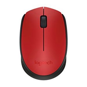 Miš LOGITECH M171, wireless, red, 910-004657/641