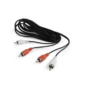 Audio kabl RCA stereo GEMBIRD CCA-2R2R-15M, 15m, RCAx2 to RCAx2