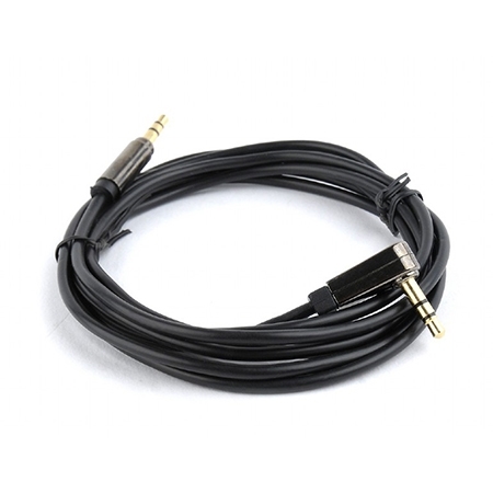 Audio kabl AUX PREMIUM 90 stepeni GEMBIRD, 3,5mm stereo to 3,5mm stereo, 1m, CCAP-444L-1M - Image 2