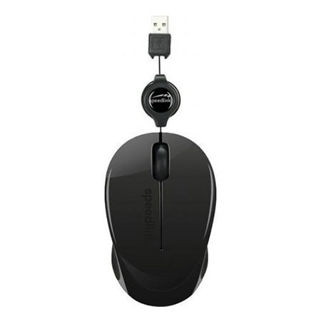 Miš SPEEDLINK BEENIE Mobile USB, black, SL-610012-BK - Image 2
