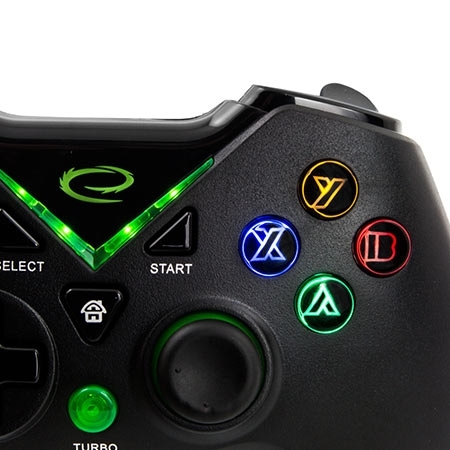 Game Pad ESPERANZA MAJOR, wireless 2.4GHz, USB, vibration, PC/PS3/XBOX ONE/ANDROID, black, EGG112K - Image 2