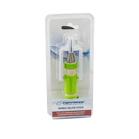 Univerzalni mini džepni SELFIE štap monopod ESPERANZA, green, EMM118G - Image 2