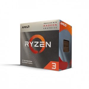 AMD RYZEN 3 3200G AM4 BOX 4 CPU cores,4 threads, 3.6GHz,4MB L3,65W,Radeon Vega 8