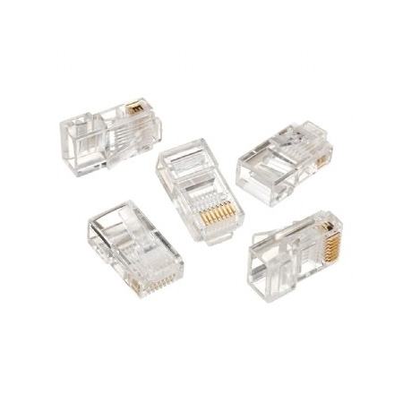 Konektor 10 komada LC-8P8C-002/10 GEMBIRD CAT6 RJ45 - Image 2
