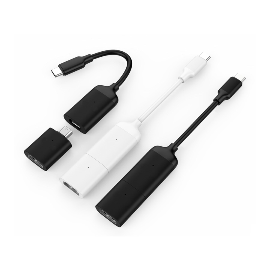 Hyper Drive 4K 60Hz USB C Pro Video Adapter with HDMI and MiniDP HD40C-BLACK USB Hub (Black) - Image 2