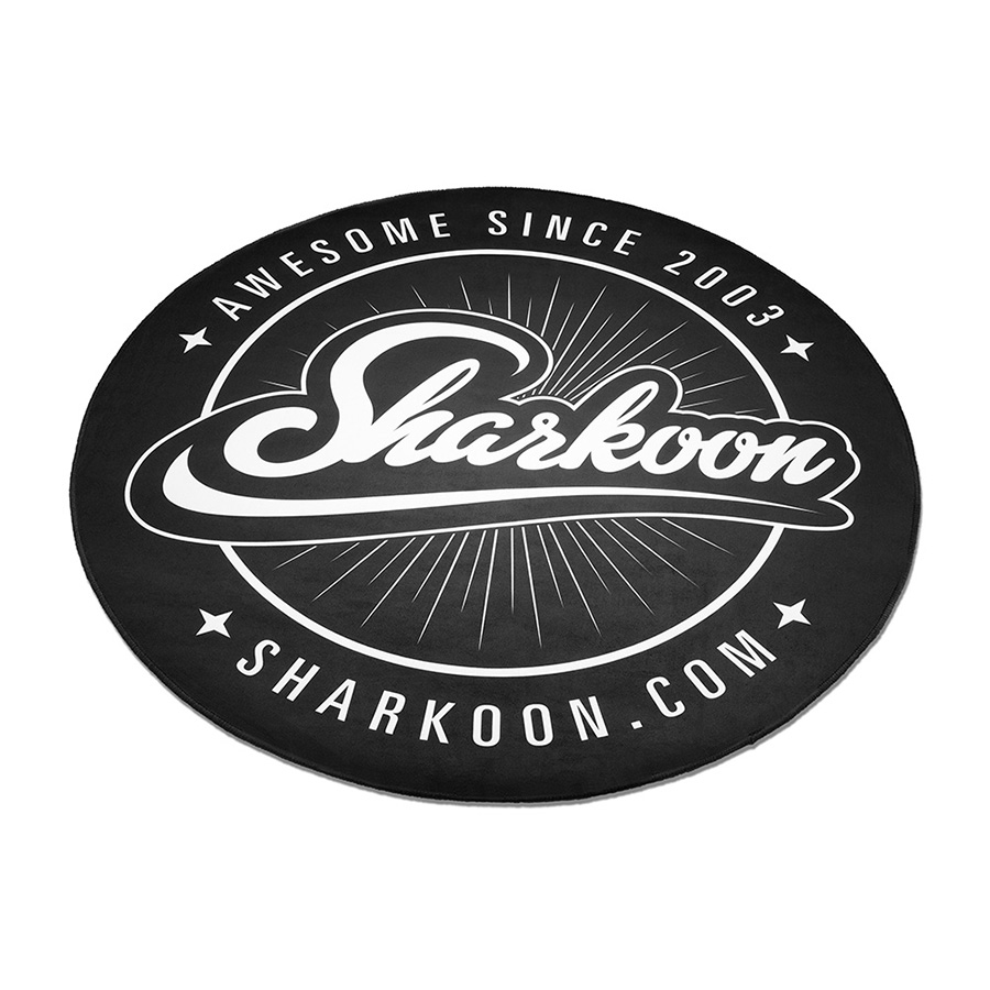 Podloga za stolicu floor mat SHARKOON, Black/White - Image 2