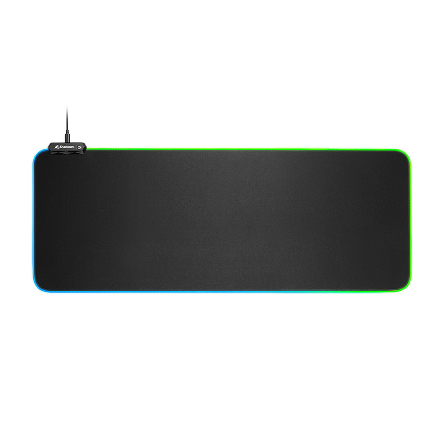 Podloga za miš SHARKOON gaming 1337 Mat RGB V2 800, 800 x 300 x 3 mm