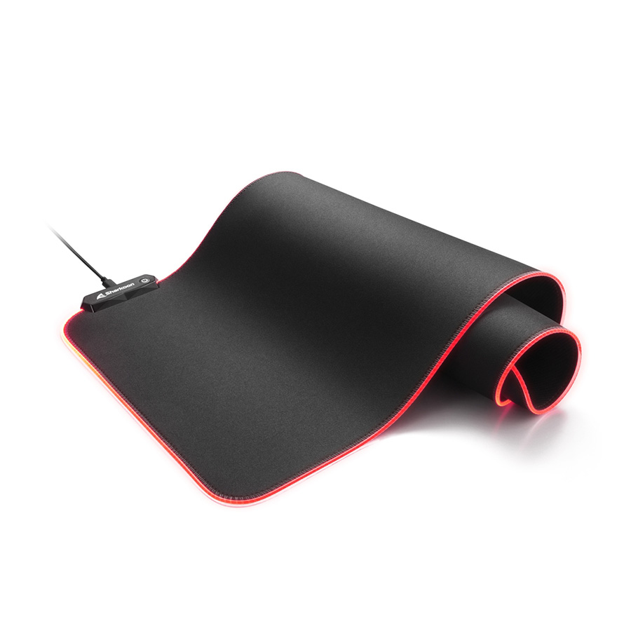 Podloga za miš SHARKOON gaming 1337 Mat RGB V2 800, 800 x 300 x 3 mm - Image 2