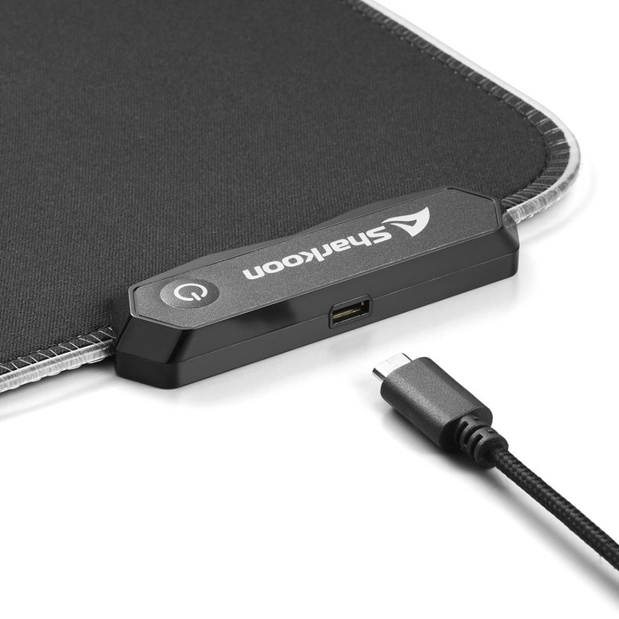 Podloga za miš SHARKOON gaming 1337 Mat RGB V2 800, 800 x 300 x 3 mm - Image 5