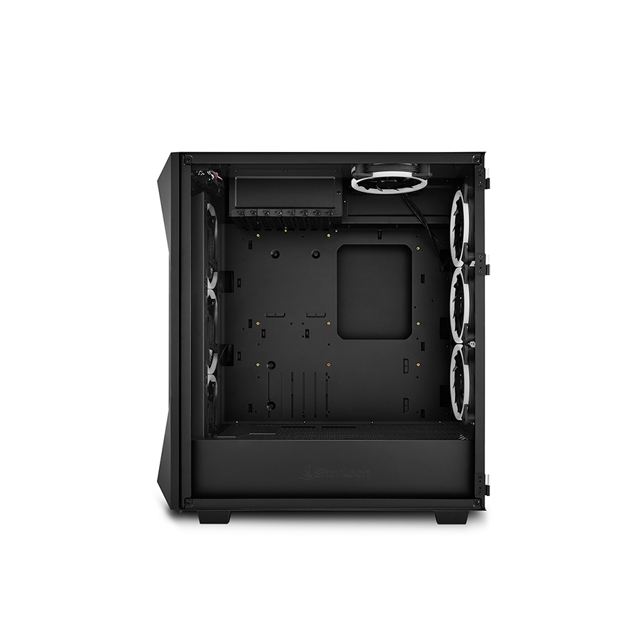 Kućište SHARKOON gaming, REV300, RGB, E-ATX, ventilator 3x120mm, 4x120 mm - Image 4