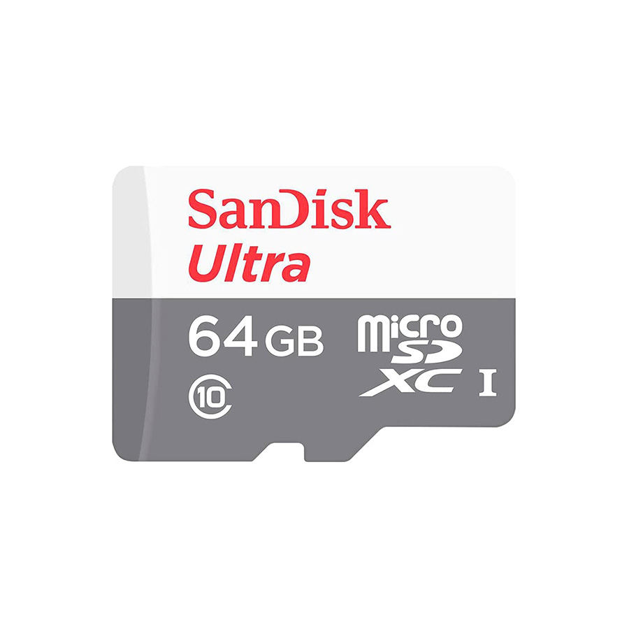 Micro SD SanDisk SDXC 64GB Ultra 100MB/Class 10/UHS-I SDSQUNR-064G-GN3MN
