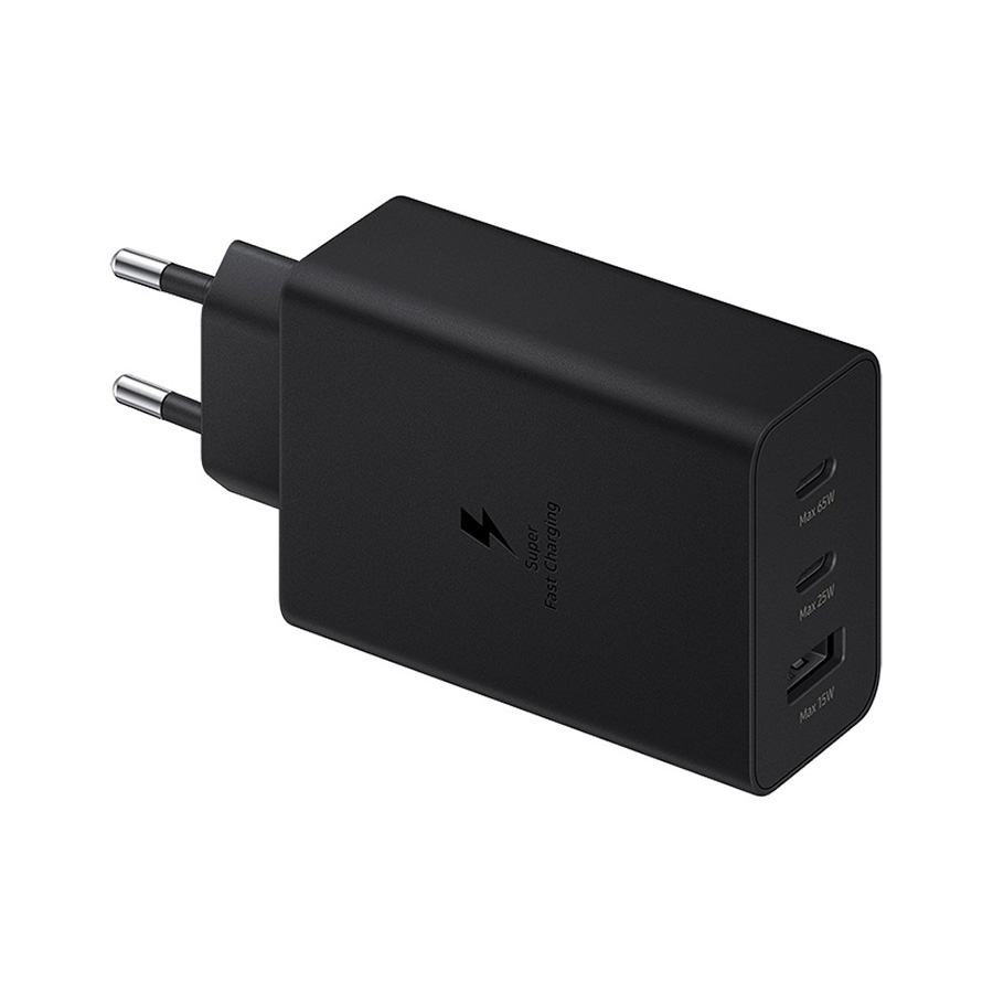 Punjač SAMSUNG ORG. 65W Fast Charging Wall Charger Black Charger Black EP-T6530NBEGEU