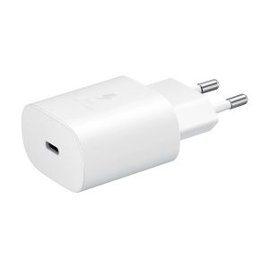 Punjač SAMSUNG ORG. 25W Super Fast Charging Type-C Wall Charger White EP-TA800NWEGEU