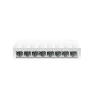 SWITCH 8 portni LS1008 TP-Link LiteWave 8-Port 10/100Mbps Desktop Switch, 8 10/100Mbps RJ45 Ports, Desktop Plastic Case, Green Ethernet technology