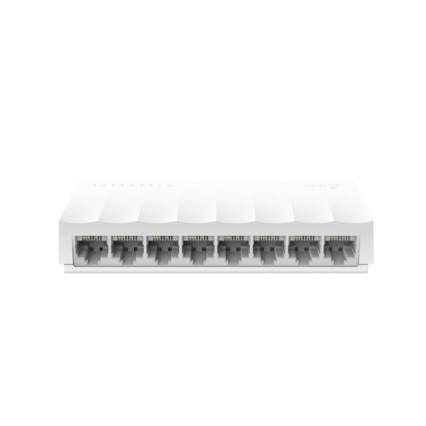 SWITCH 8 portni LS1008 TP-Link LiteWave 8-Port 10/100Mbps Desktop Switch, 8 10/100Mbps RJ45 Ports, Desktop Plastic Case, Green Ethernet technology