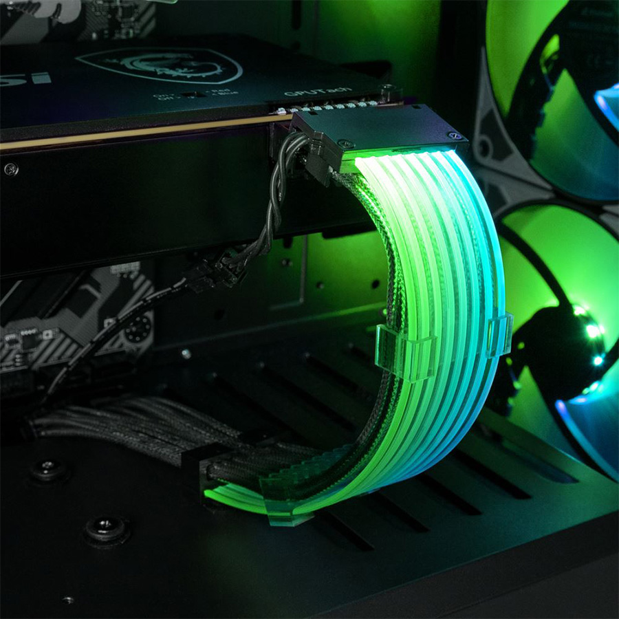 Kabl napojni interni SHARKOON RGB SHARK XTend 16 za GPU - Image 2